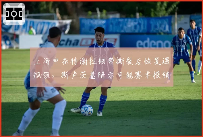 上海申花特谢拉韧带撕裂后恢复遇瓶颈，斯卢茨基暗示可能赛季报销